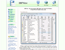 Tablet Screenshot of dbfview.com